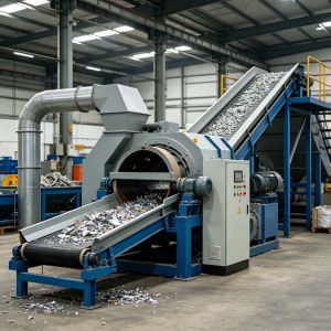 Automatic Plastic and Non-Ferrous Metal Sorting for Recycling Factories